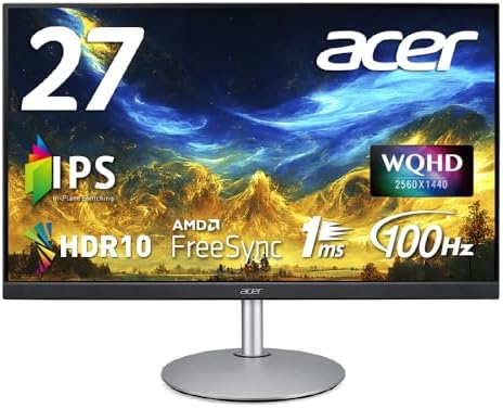 Acer モニター ディスプレイ RC271Usmidpx 27インチ IPS